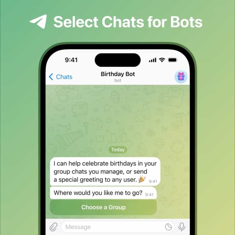 Bot Telegram Interface