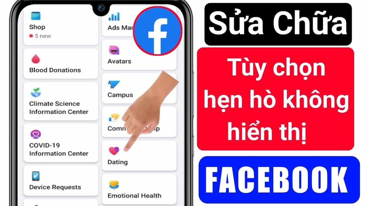 Giải quyết lỗi gửi tin nhắn trên Facebook Dating