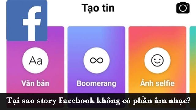 Lỗi âm nhạc trên Story Facebook