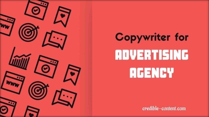 Copywriter for advertising agency 1