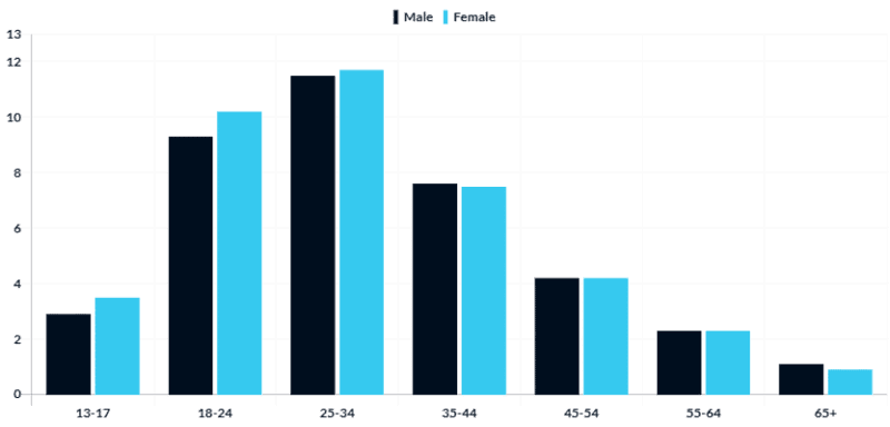 Facebook Statistics Vietnam User Stats