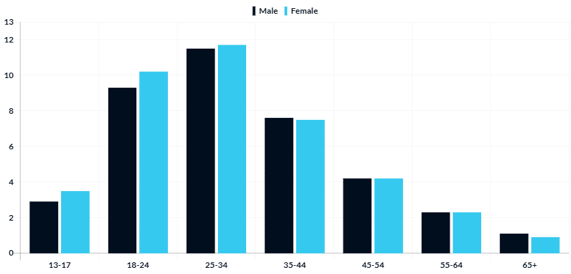 Facebook Statistics Vietnam User Stats