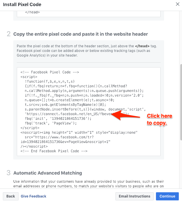 Facebook Pixel