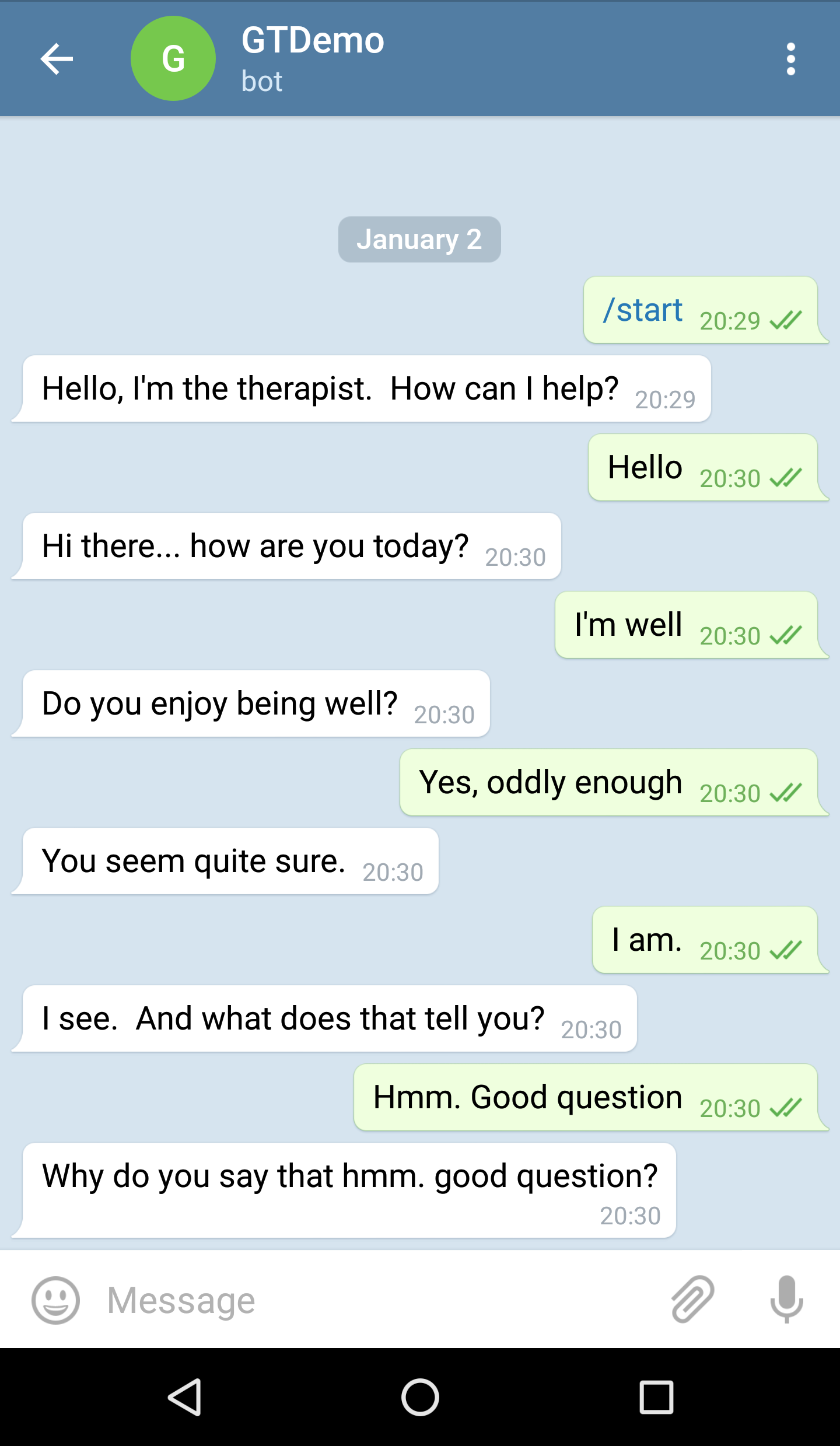 bot gửi cảnh báo