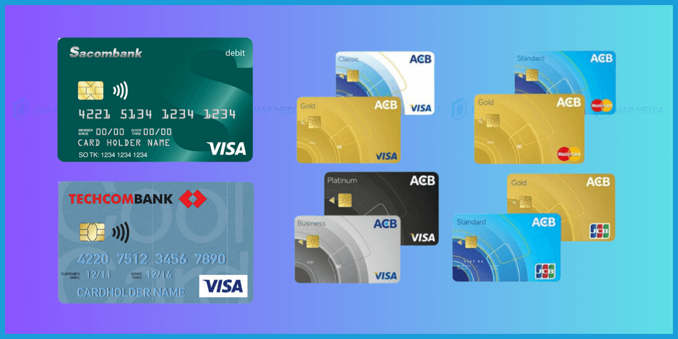 Các thẻ Visa chạy quảng cáo Facebook