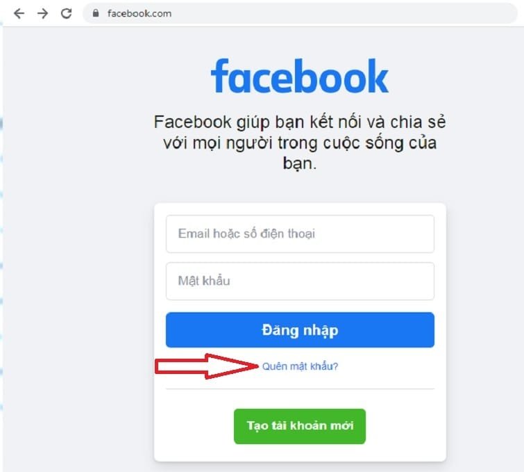 Liên hệ với bộ phận hỗ trợ Facebook