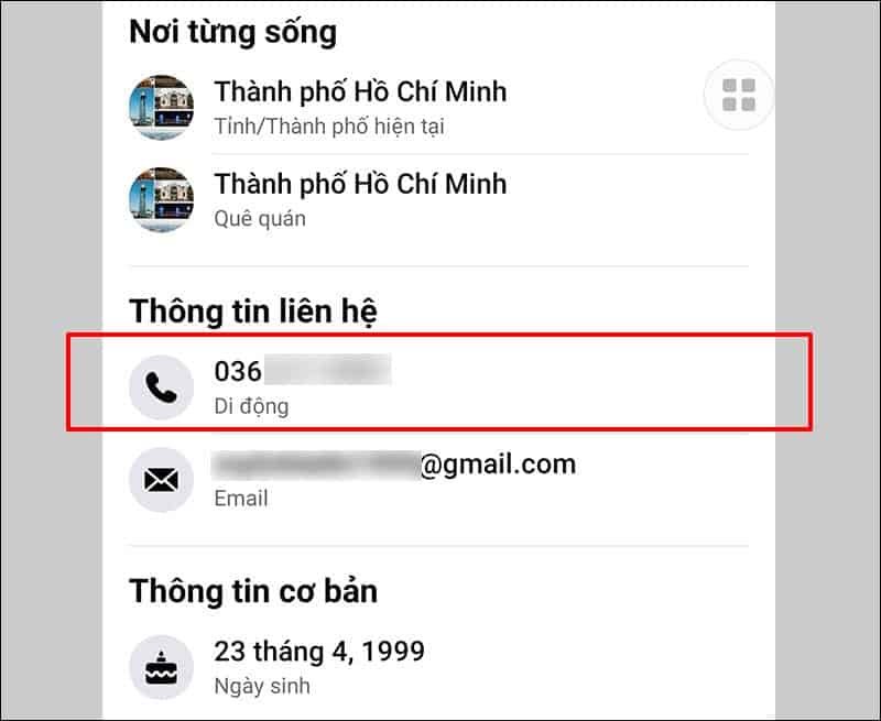 cach xem so dien thoai qua nick facebook tren may tinh 3