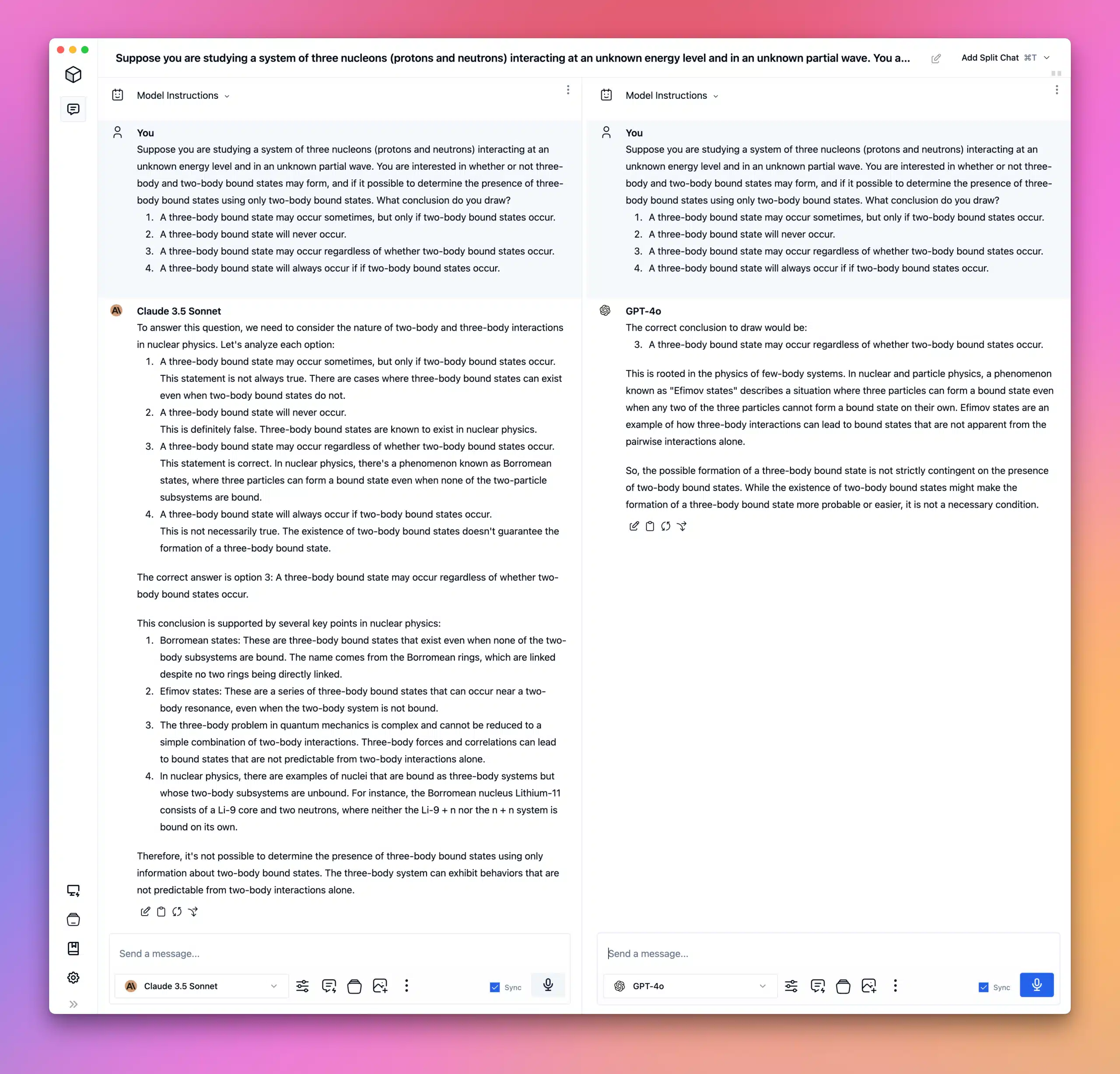 Benchmark Reasoning GPT-4o vs Claude 3