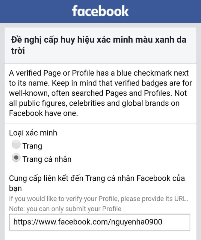 dau tich xanh facebook tren facebook la gi lam sa 27