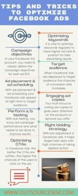 facebook ads optimization infographic