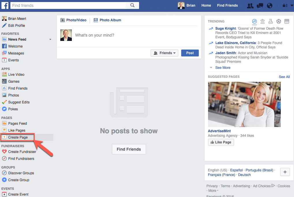how to create a facebook fan page 1 1