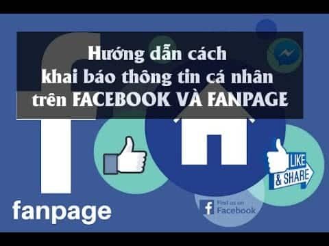 Hình ảnh minh họa thêm thông tin trên Facebook