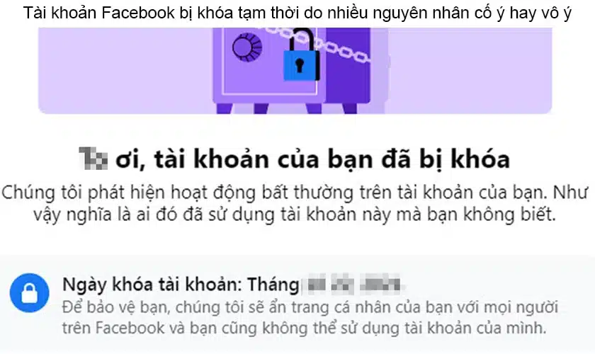 Cách Đăng Nhập Facebook Khi Bị Khóa 3 Khôi phục tài khoản Facebook bị khóa