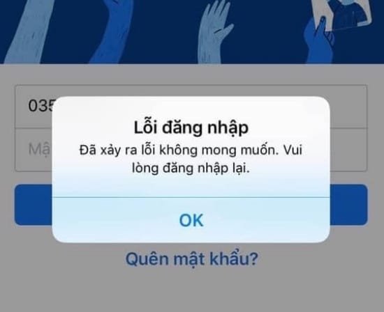 Lỗi không đăng nhập được Facebook trên iPhone