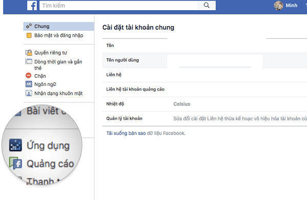 Kiểm tra thiết bị kết nối Facebook