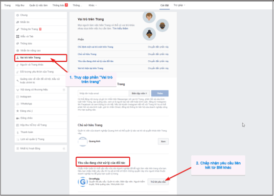 lien ket facebook fanpage voi trinh quan ly doanh nghiep 3 1