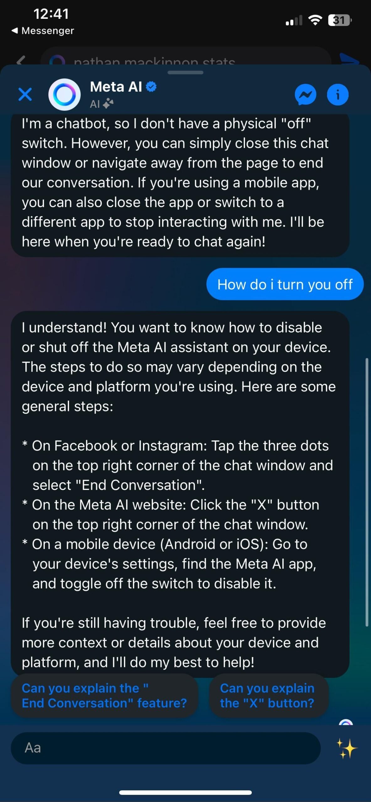 AI filter for Facebook comments