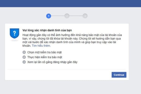 mo khoa facebook bi checkpoint 1 min