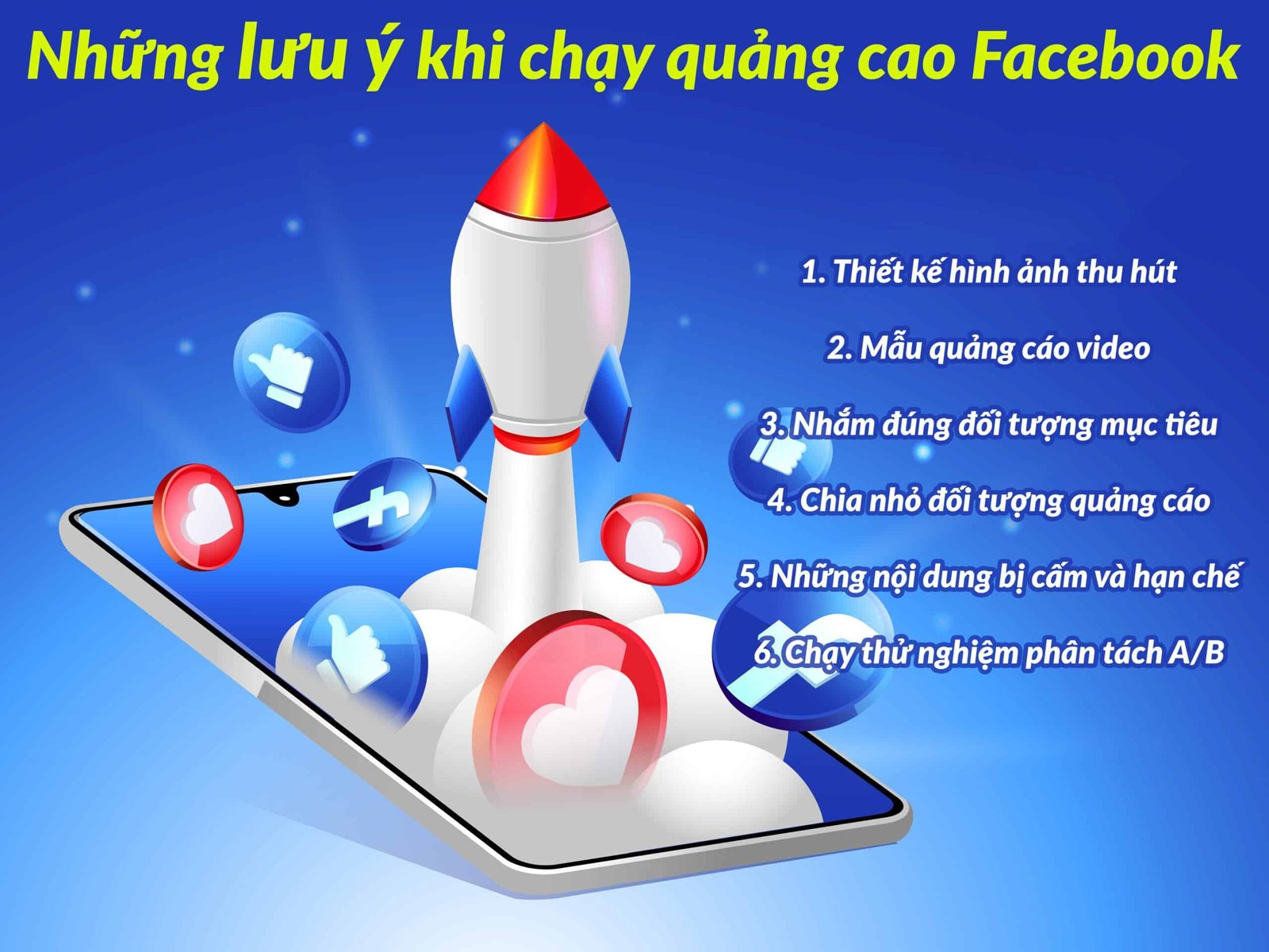 Lưu ý khi chạy quảng cáo Facebook