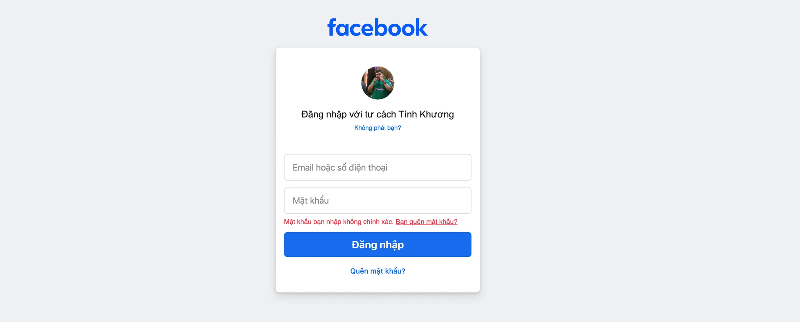 Facebook gặp sự cố