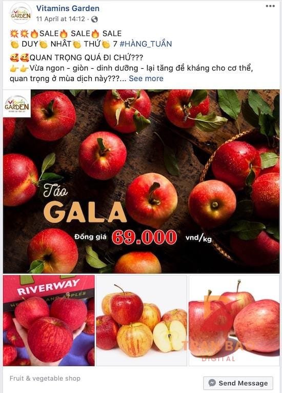 tang tuong tac facebook
